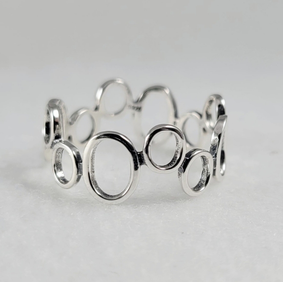 Sterling Silver Circle Band